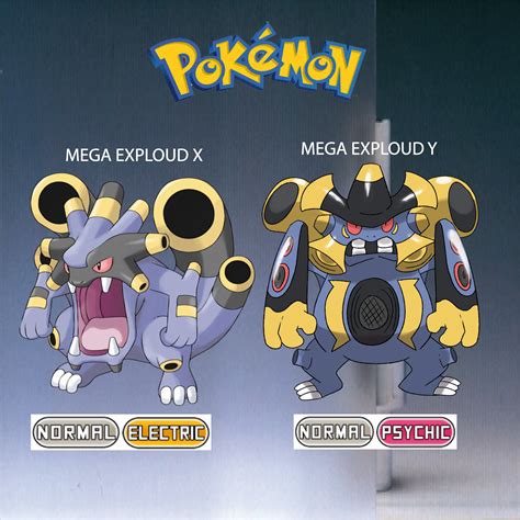 mega exploud|pokemon exploud.